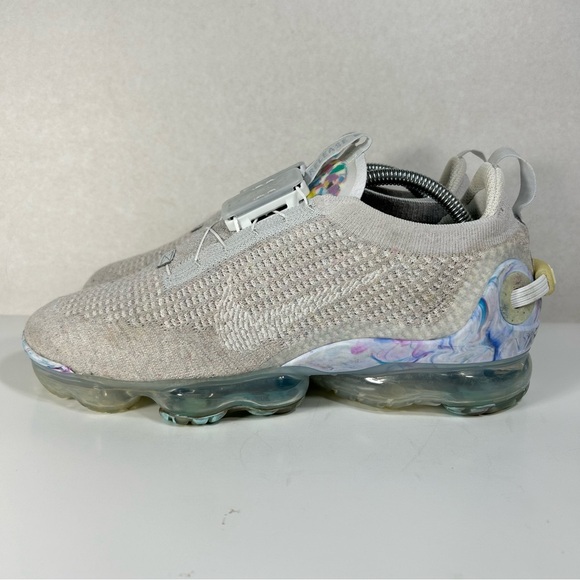 Nike Air VaporMax 2020 Flyknit Summit White Running Shoes CJ6741-100; Women’s 11 - Picture 3 of 16